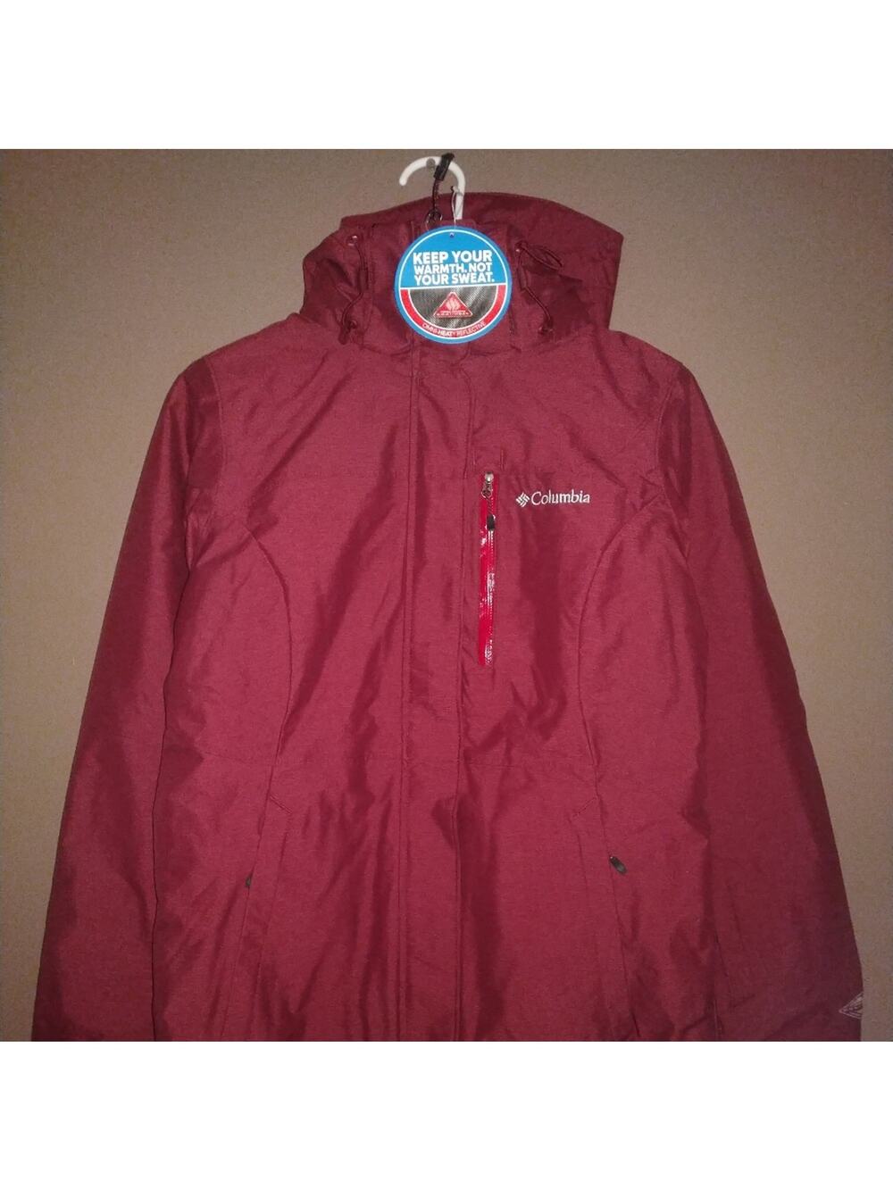 Columbia W Alpine Action Omni-Heat Hooded R Wine S